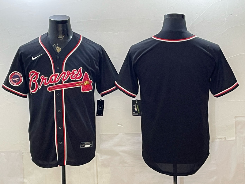 Men Atlanta Braves blank black Nike 2026 Jersey 0528003